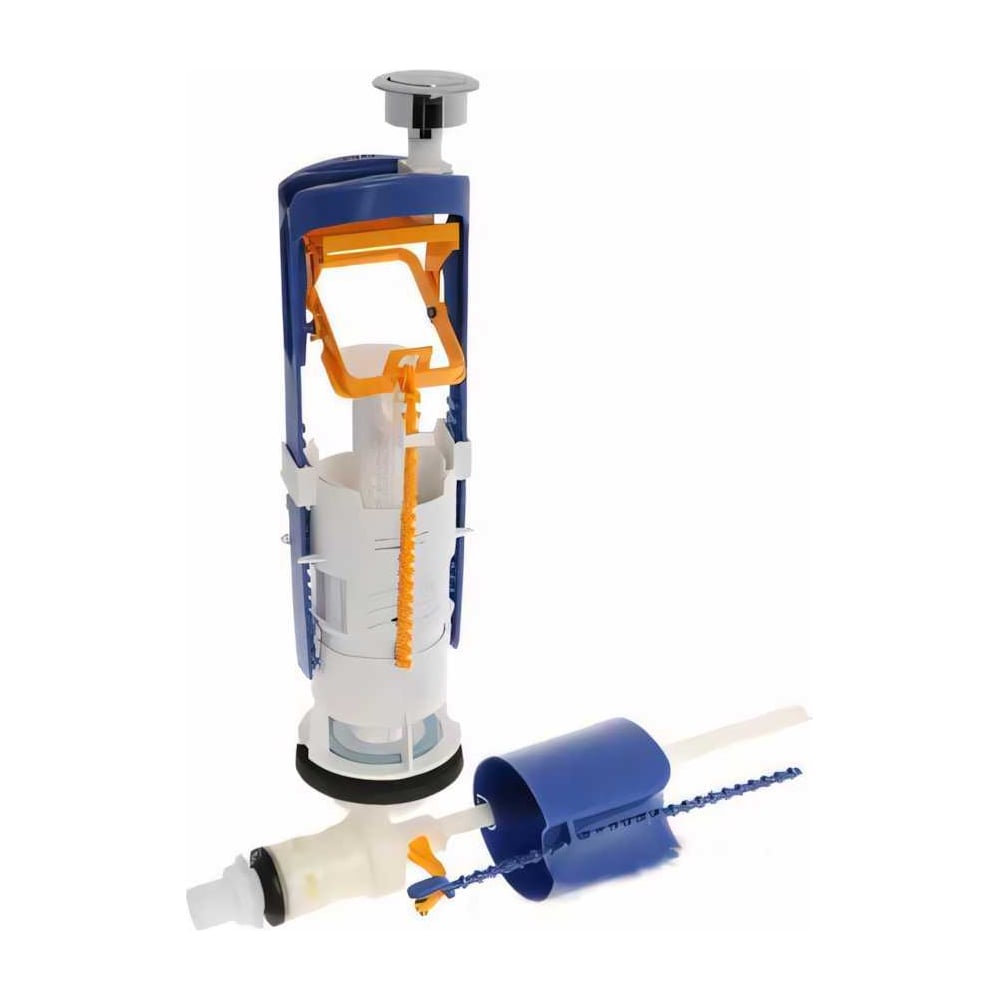 КомплектклапановOLIспускнойDECO+наливнойUNIBOTTOMнижняяподводка,пласт1/237192