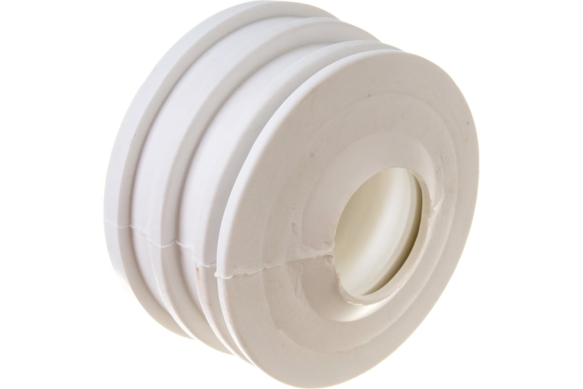 Сантехническая манжета для канализации MPF 50х25, белая, уплотнительная ...