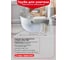 Гофрированная труба для унитаза VIRPLAST L290-640 мм, D110 мм, армированная 70921 70984967 2