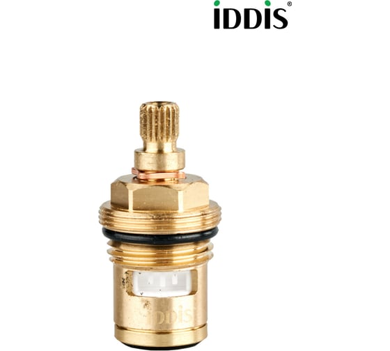 Кран-букса керамическая IDDIS 180°, 20 зубцов, G 1/2", M24, h=46 мм 998CR461SM
