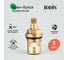 Кран-букса керамическая IDDIS 180°, 20 зубцов, G 1/2", M24, h=46 мм 998CR461SM 5
