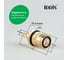 Кран-букса керамическая IDDIS 180°, 20 зубцов, G 1/2", M24, h=46 мм 998CR461SM 6
