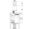 Кран-букса керамическая IDDIS 180°, 20 зубцов, G 1/2", M24, h=53 мм 998CR531SM 12