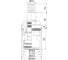 Кран-букса керамическая IDDIS 180°, 20 зубцов, G 1/2", M24, h=51 мм 998CR511SM 10