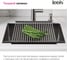 Ролл-мат IDDIS Kitchen Line нержавеющая сталь, сатин, 349x430 ROL35SRi59 4