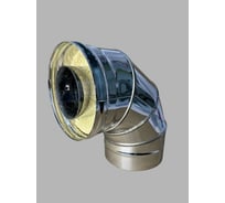 Сэндвич колено Прок 90 градусов, 115x200 (0,8/430x0,5/430) ПР017691