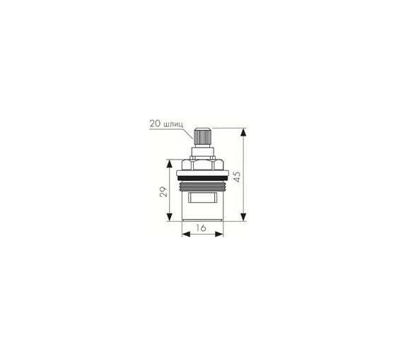 Кранбукса KAISER для переключение смесителей 13044/40144 фильтр new 13KR