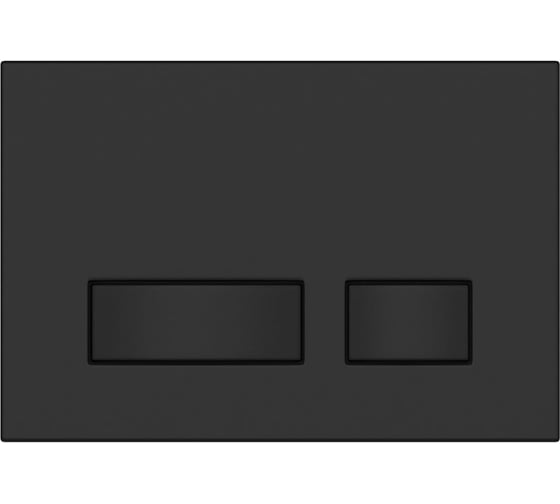 Кнопка Cersanit MOVI для LINK PRO/VECTOR/LINK/HI-TEC пластик, черный матовый 63527