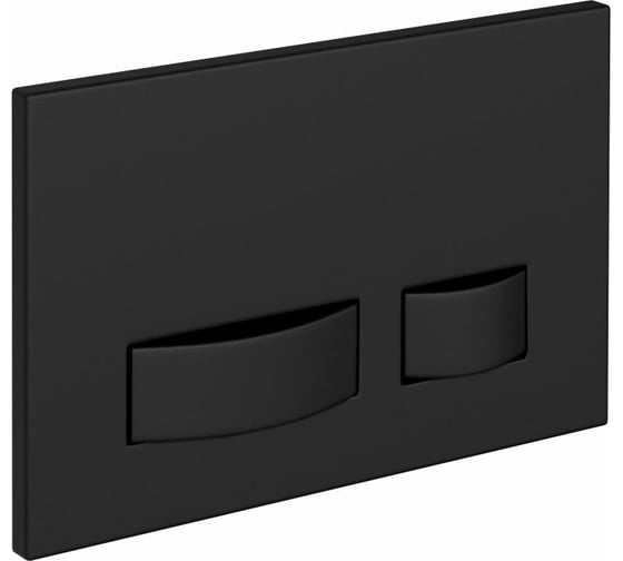 Кнопка Cersanit MOVI для LINK PRO/VECTOR/LINK/HI-TEC пластик, черный матовый 63527