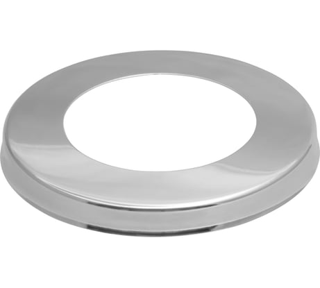 Чашка декоративная (отражатель) MasterProf 1" цилиндр низкий (нержавеющая сталь, хром), MP-У ИС.131503