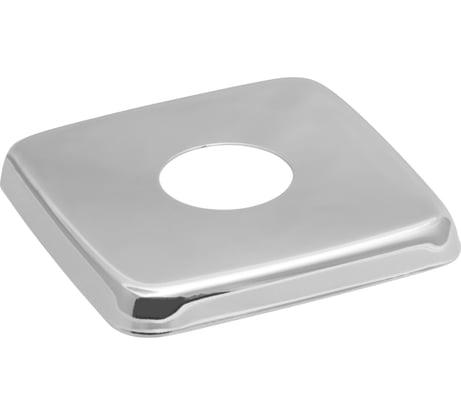 Чашка декоративная (отражатель) MasterProf 1/2" квадрат низкий (нержавеющая сталь, хром), MP-У ИС.131504