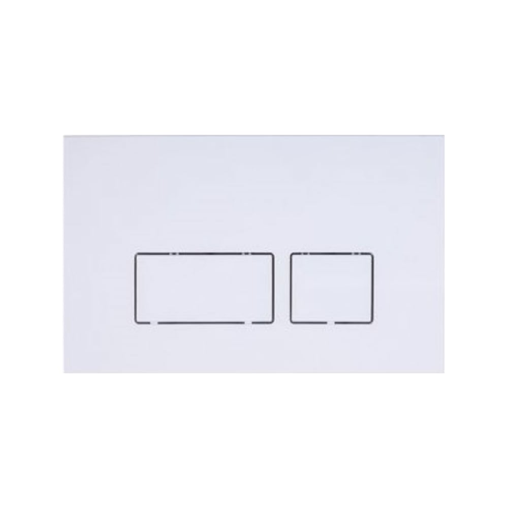 Кнопка смыва Logan SPACE двойная White 00297681 - выгодная цена, отзывы ...