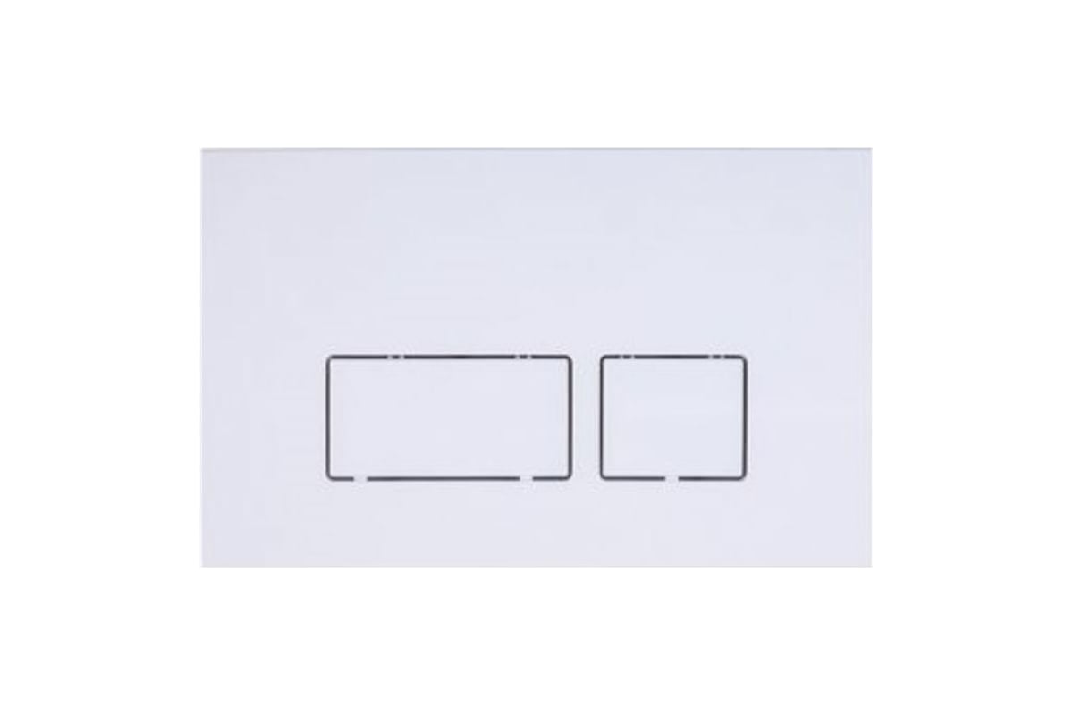 Кнопка смыва Logan SPACE двойная White 00297681 - выгодная цена, отзывы ...