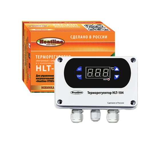 Терморегулятор HEATLINE Грунт HLT-104 UT-00005883