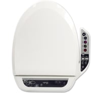 Электронагревательная крышка для унитаза SensPa круглая JK-800WU