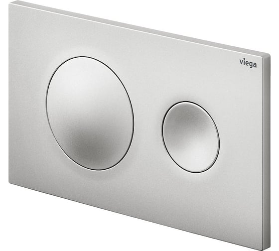 Клавиша смыва VIEGA Prevista Visign for Style 20 для унитаза 220x8x130 цвет-матовый хром 773786 1