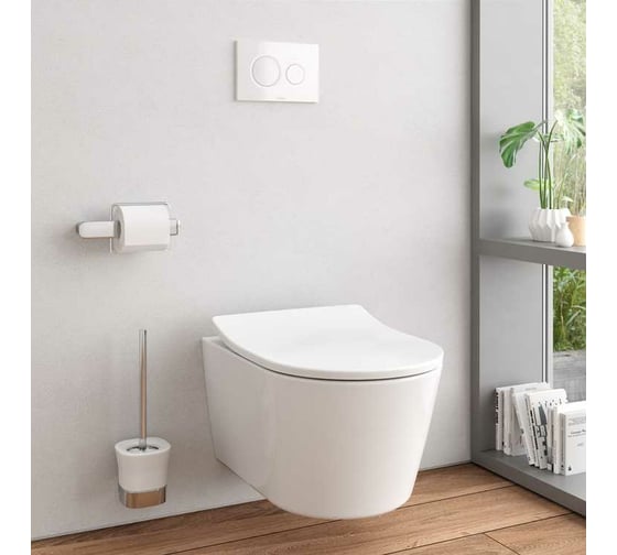 Сиденье для унитаза TOTO RP 385x477 цвет-белый глянцевый TC513F