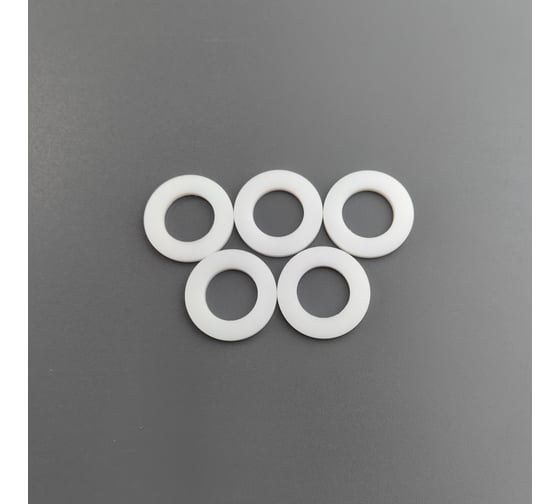Фторопластовая прокладка HG 1/2" (11x19x2 мм), 5 шт 1648222