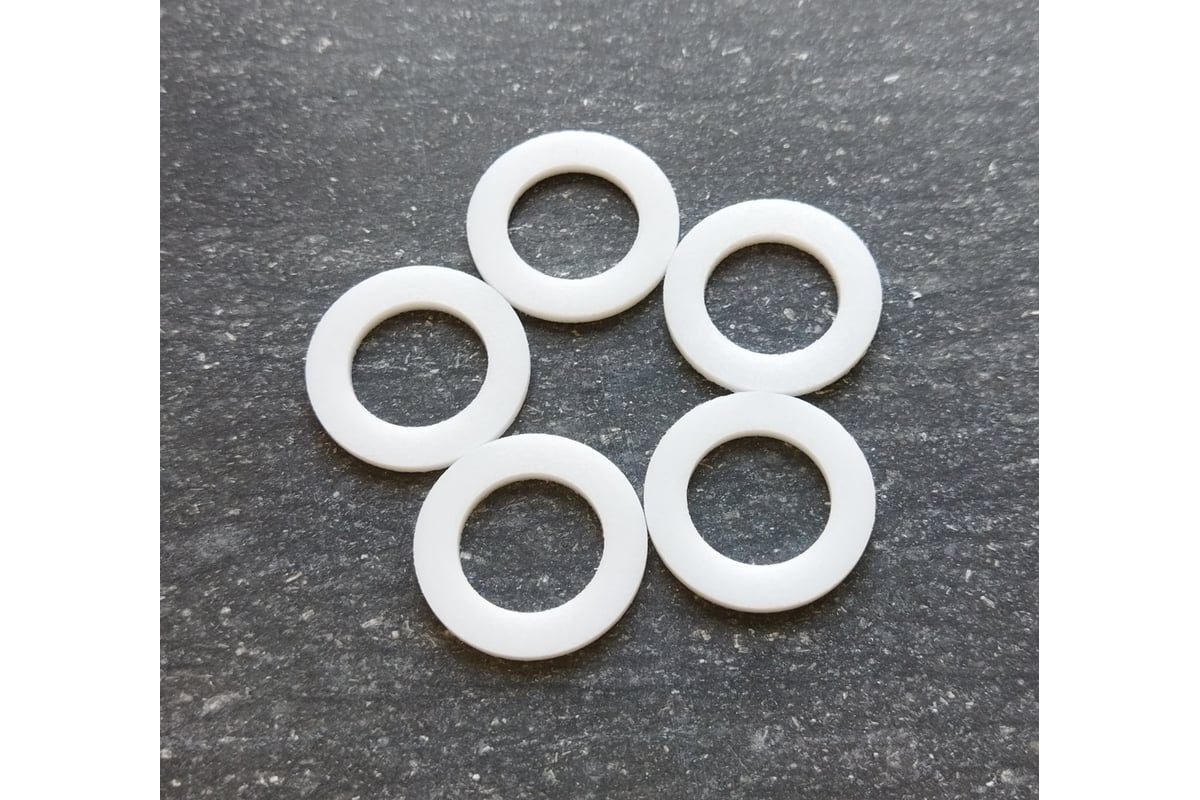 Фторопластовая прокладка HG 3/4\" (14x24x2 мм), 5 шт 1648246 в Санкт ...