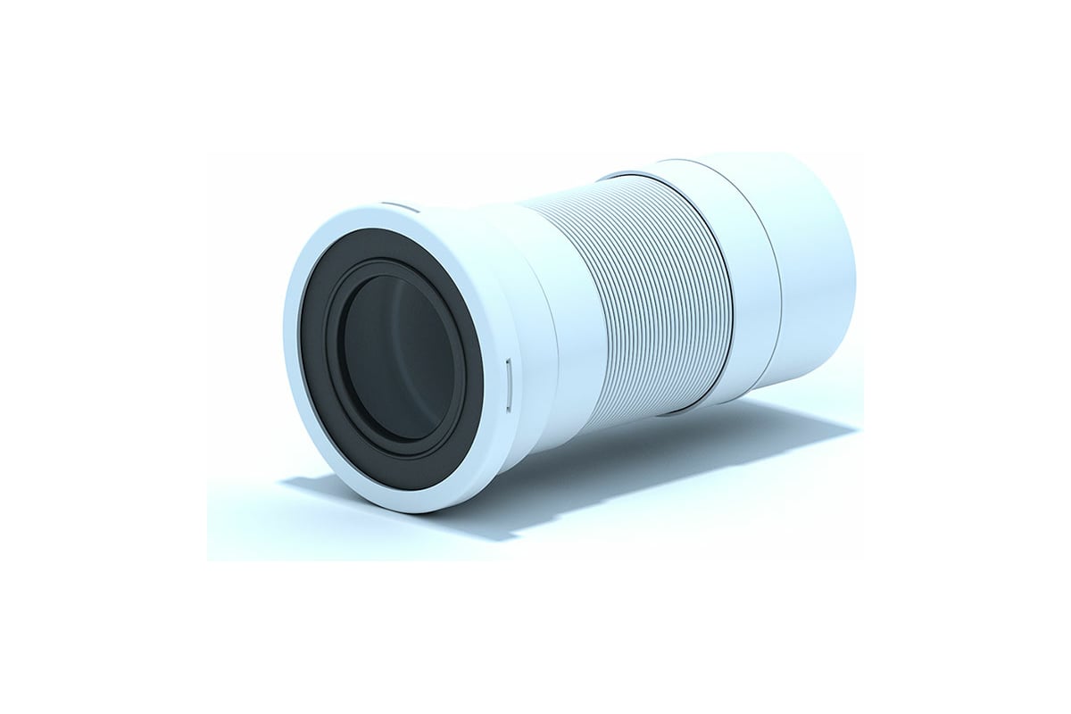 Гибкий удлинитель для унитаза АНИ Пласт короткий выпуск 110 мм (250 ...