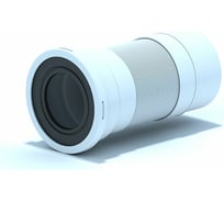 Гибкий удлинитель для унитаза АНИ Пласт короткий выпуск 110 мм (250-520мм) K711R