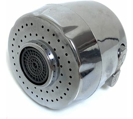 Аэратор (насадка на кран) GRIALE цветной DK77/серебристый
