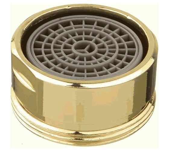 Аэратор для смесителя MELODIA латунный М24 1 нар., пластиковая сетка ...