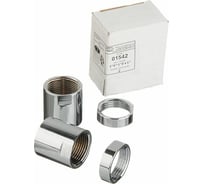 Муфта для полотенцесушителя Terma с гайкой 1"х1" пара 29169