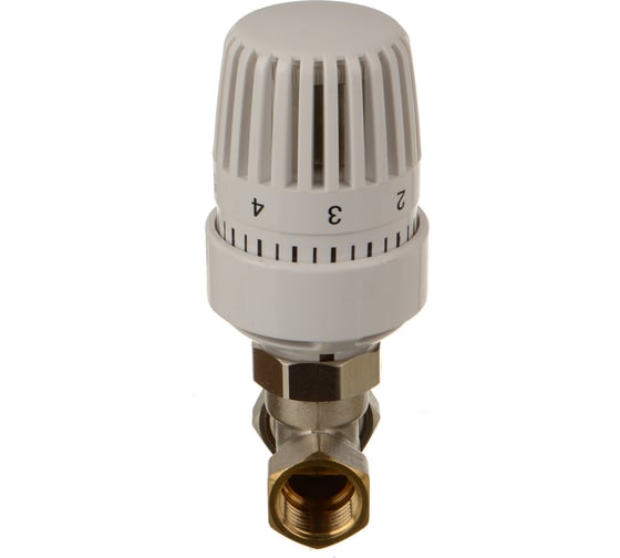 Прямой клапан с термостатической головкой Terma 1/2" 29023