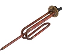 ТЭН для водонагревателя REXANT RCA 2 кВт, фланец 48 мм длинные контакты, плод анод М5 70-0358