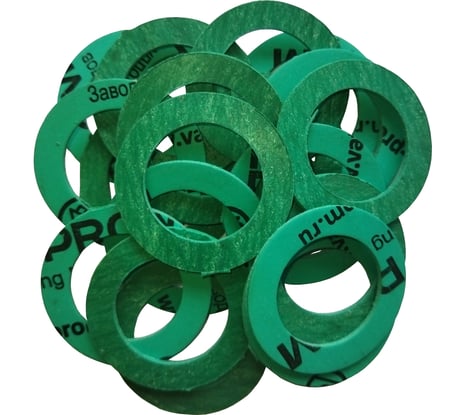 Прокладка безасбестовый паронит HG 1 1/2" (30x44x2 мм), 20 шт 1648826