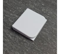 Держатель-фиксатор для занавесок в ванной Профитт белый 1649106