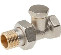 Кран вентильный для радиатора AV Engineering 1/2 с наружной резьбой AVE296012