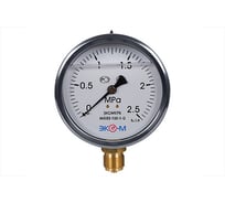 Манометр ЭКО-М Экомера МД93-100 мм 0..2,5МПа G1/2 (Гидрозаполненный) МД93-100-G-2,5МПа