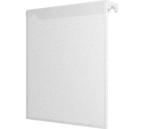 Радиаторный экран ERA серия ДМЭР, перфорированный, 490x610x140, 5-ти секционный, сталь, белый 90-07026