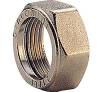 Гайка для прямых фитингов Giacomini  1 1/4" x 1", хромированная P18LX005