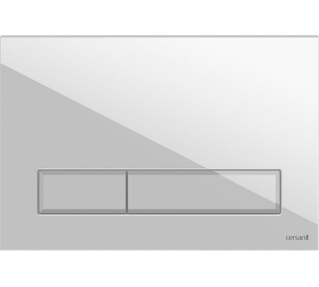 Кнопка Cersanit BLICK для LINK PRO/VECTOR/LINK/HI-TEC пластик белый 64113