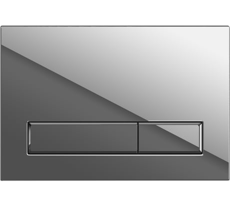 Кнопка Cersanit BLICK для LINK PRO/VECTOR/LINK/HI-TEC пластик, хром, глянцевый 64114