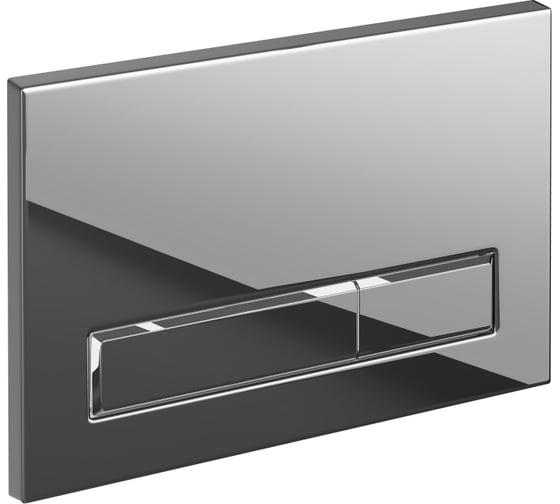 Кнопка Cersanit BLICK для LINK PRO/VECTOR/LINK/HI-TEC пластик, хром, глянцевый 64114