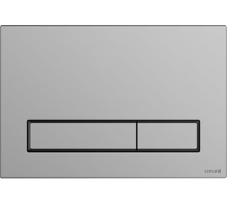 Кнопка Cersanit BLICK для LINK PRO/VECTOR/LINK/HI-TEC пластик, хром, матовый 64078