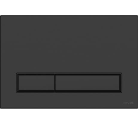 Кнопка Cersanit BLICK для LINK PRO/VECTOR/LINK/HI-TEC пластик, черный, матовый 64115