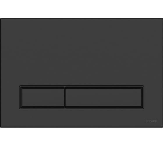 Кнопка Cersanit BLICK для LINK PRO/VECTOR/LINK/HI-TEC пластик, черный, матовый 64115
