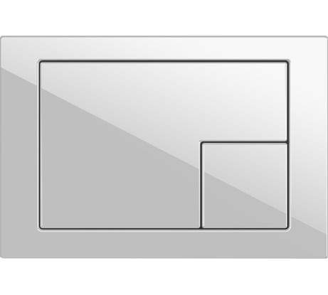 Кнопка Cersanit CORNER для LINK PRO/VECTOR/LINK/HI-TEC пластик, белый 64077
