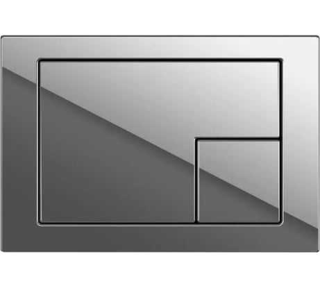 Кнопка Cersanit CORNER для LINK PRO/VECTOR/LINK/HI-TEC пластик, хром, глянцевый 64108