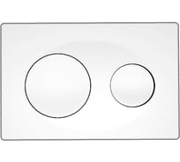 Панель смыва белая Azario AZ-8200-0012