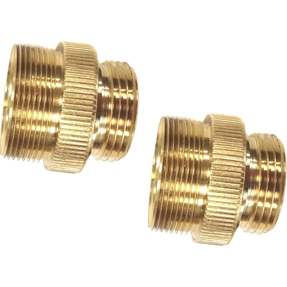 Переходник для крана HG М24 НР х М22 ВР х 1/2" НР, 2 шт 1649793 ...