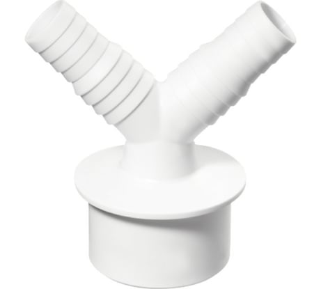 Переходник для подключения сливного шланга Профитт 20x23x50V, белый 2226087