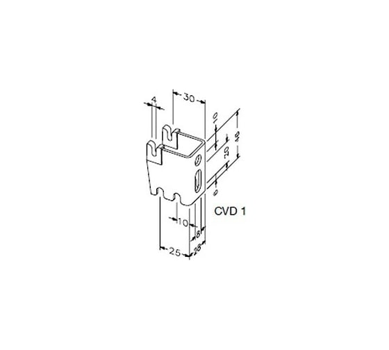 Настенная консоль  Zehnder CVD 0 10/15 мм 9016795031 RAL 9016