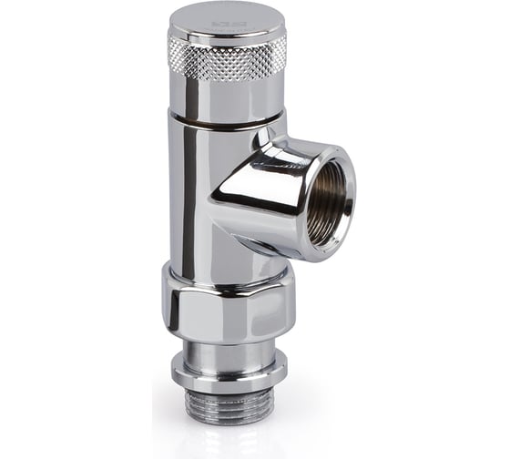 Вентиль на обратку осевой SR Rubinetterie Tondera 1/2", запорный, цвет хром 0671-1500C000