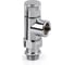Вентиль на обратку осевой SR Rubinetterie Tondera 1/2", запорный, цвет хром 0671-1500C000 1